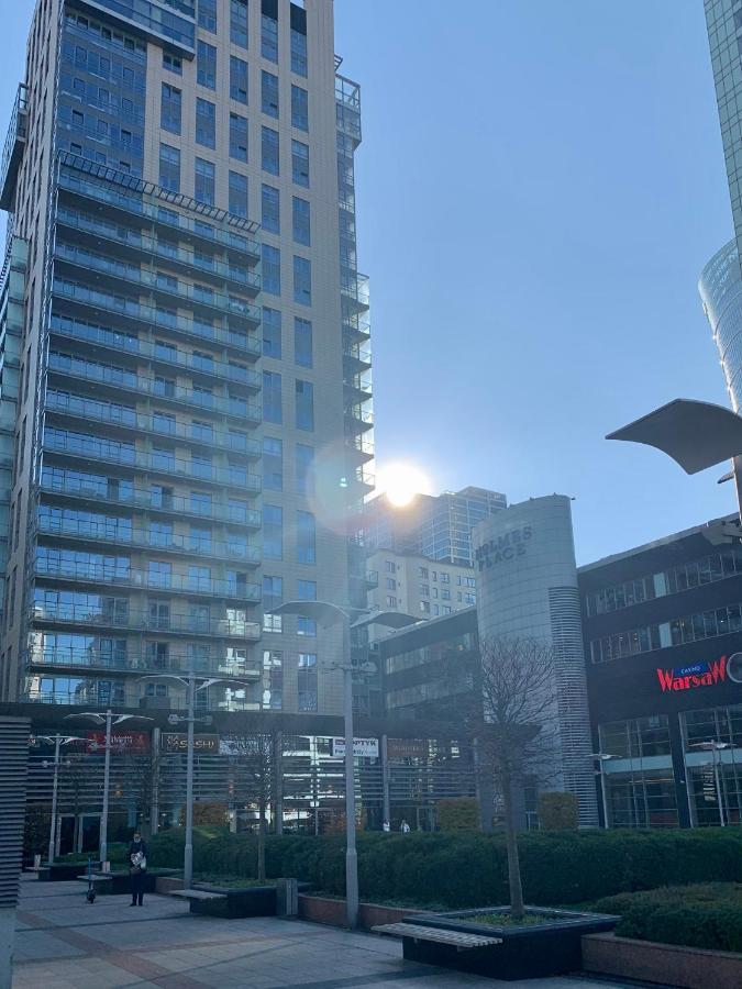 Ferienwohnung Platinum Tower Green Star Apart Warschau Exterior foto