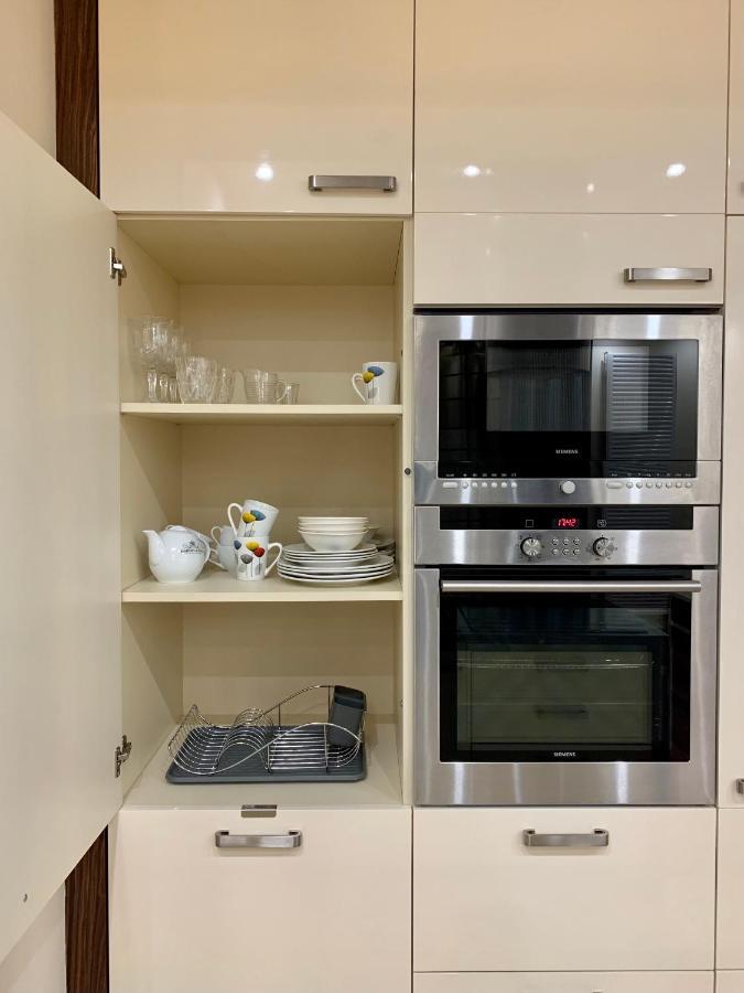 Ferienwohnung Platinum Tower Green Star Apart Warschau Exterior foto