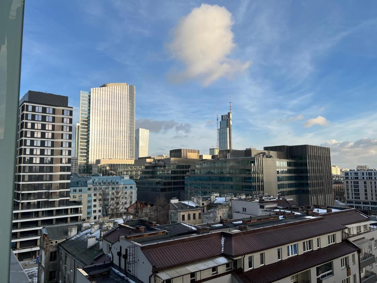 Ferienwohnung Platinum Tower Green Star Apart Warschau Exterior foto